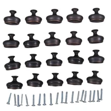Amerock Manor Oval Cabinet Door Knob Oil Rubbed Bronze C-26127-1 Lot of 21