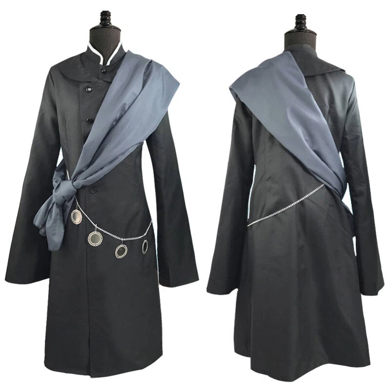 Anime Black Butler Under Taker Cosplay Costume Halloween Carnival Party Outfit - Image 4 of 4