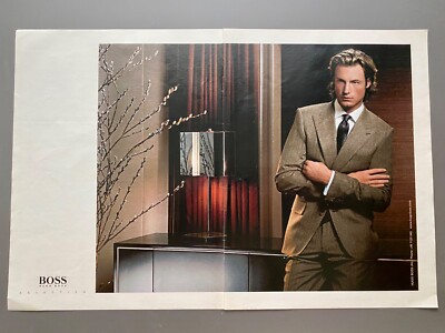 Hugo Boss Selection Mode Men´s Fashion Style 2006 Vintage Ad Werbung Reklame