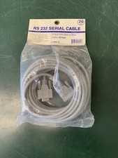 Pan Pacific RS 232 Serial Cable S-9MM-25' D-SUD 9 Pin Male to Male