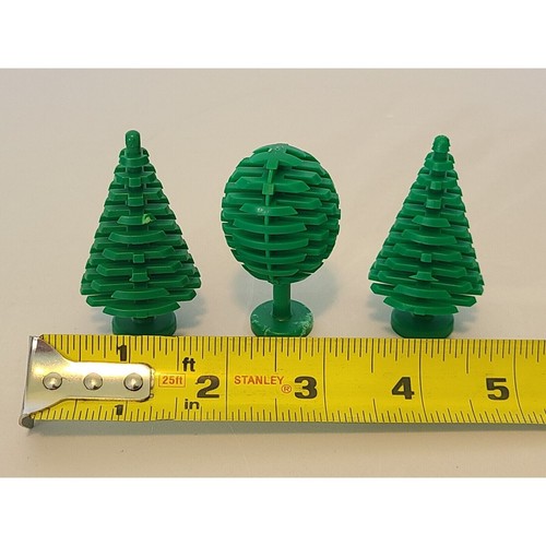 Lego Round Tree Fruit Tree & 2 Pine Christmas Trees - Lot of 3 Total - Picture 5 of 7