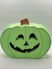 Trendmasters Halloween Neon Green Pumpkin Window Sill Light With New Cord
