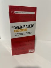 Over-Rated Adult Party Game of Ridiculous Reviews by What Do You Meme Card  Game