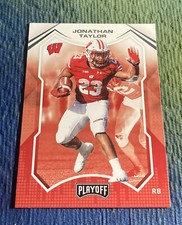 2022 Panini Chronicles Playoff Draft Picks Jonathan Taylor #24 Wisconsin
