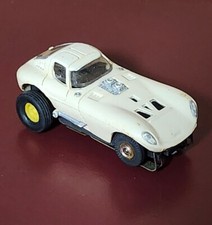 Aurora Thunder Jet Ho Slot Car Cheetah White