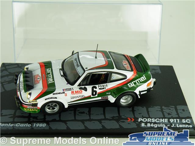 PORSCHE 911 SC MODEL CAR 1980 RALLY 1:43 SCALE IXO BEGUIN LENNE