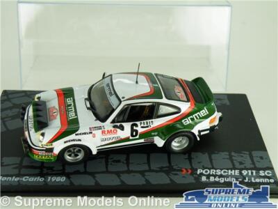 PORSCHE 911 SC MODEL CAR 1980 RALLY 1:43 SCALE IXO BEGUIN LENNE