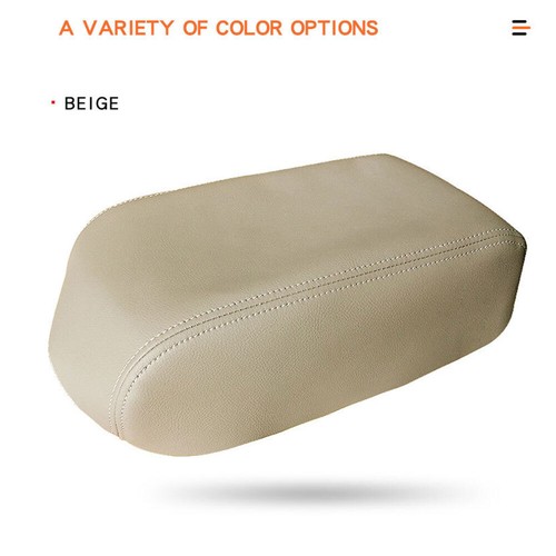 2002 Toyota Camry Interior Door Handle Gray Leather Console Lid Cover For 2007-2011 Toyota Camry | Center Armrest Skin, Waterproof Toyota Camry 2009 Accessories