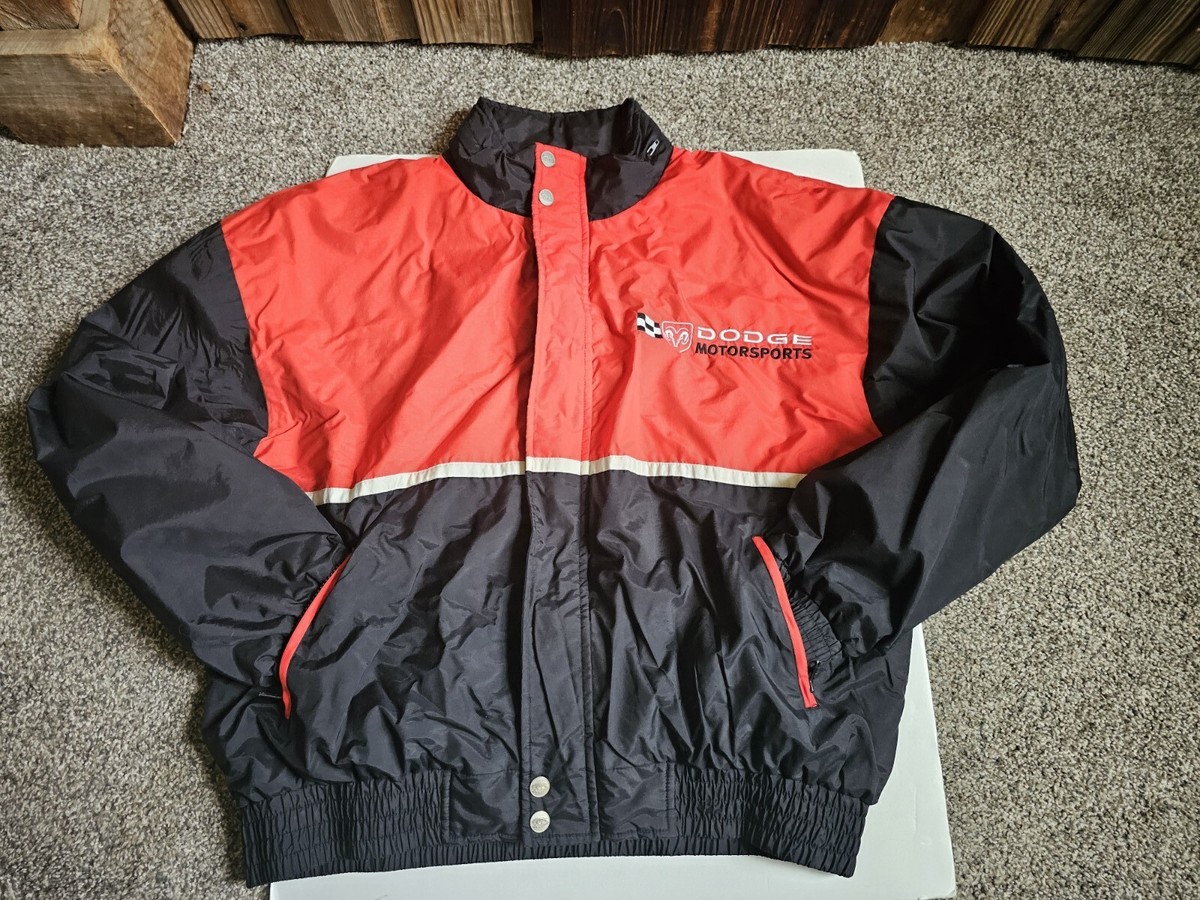 Vintage NASCAR Dodge Motorsports Jacket XLarge by Racing Champions 