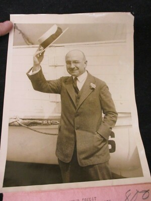 1922 Press Photo Physician Dr. Alexis Carrel Rockefeller Institute on ...