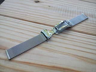 Original Hamilton 20mm H605384104 Mesh Metal Watch Band Bracelet