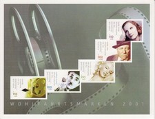 Bund BRD von 2001 / Markenheftchen 46 postfrisch mit Michel-Nr. 2218C - 2222C
