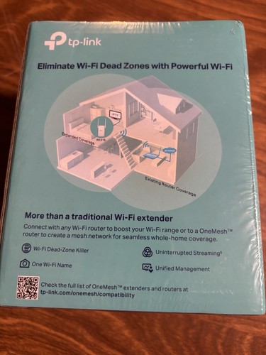 TP-LINK RE315 AC1200 Mesh Wi-Fi Extender RE315 Works With Any WiFi Router NIB - 第 5/5 張圖片