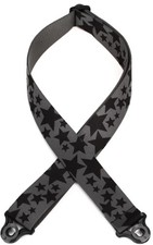 D'Addario 2-inch Nylon Auto Lock Guitar Strap - Skater Stars