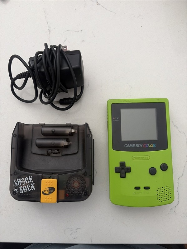 Nintendo Game Boy Color Kiwi Handheld System (CGB-001) Parts Or Repair Only
