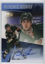 2023-24 Upper Deck SP Game Used Authentic Rookies Brock Faber #238 Auto 1b2x