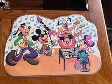 Disney Musical Theme Mickey Mouse Friends Placemat 1984