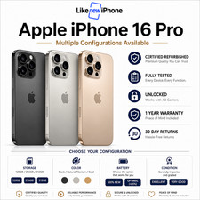Apple iPhone 16 Pro Factory Unlocked 128GB 25...
