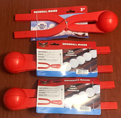 Flexible Flyer Snowball Maker Red Snowball Mold, MPN 603, Ages 3+