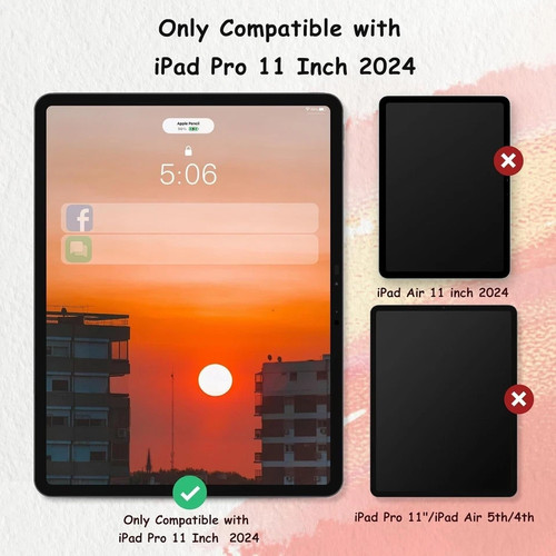 BERSEM 2-Pack Paper Screen Protector Compatible with Ipad Pro 11 Inch - 第 5/12 張圖片