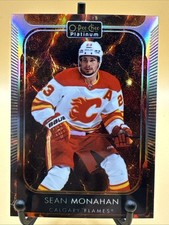 2021-22 O-Pee-Chee OPC Platinum Hot Magma Sean Monahan #126 Calgary Flames /499