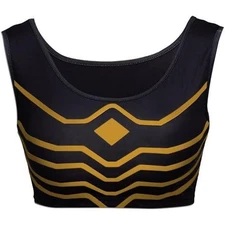 Women Takami Keigo Cosplay Costume Crop Top Vest Tank Sports Bra Party Wear