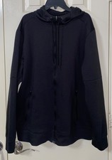 Member's Mark - Men's - Everyday Full Zip Active Hoodie - Black - Large -