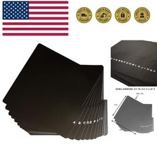 AC1046A-BK A-Z Vinyl Dividers, Black