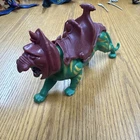 VINTAGE 1982 MOTU Masters of the Universe CRINGER BATTLE CAT He-Man Taiwan