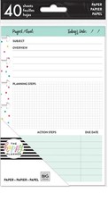 The Happy Planner Project / Goals Fill Paper ...