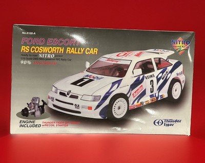 vintage rc thunder tiger Ford Escort nitro RS Cosoworth Rally Car
