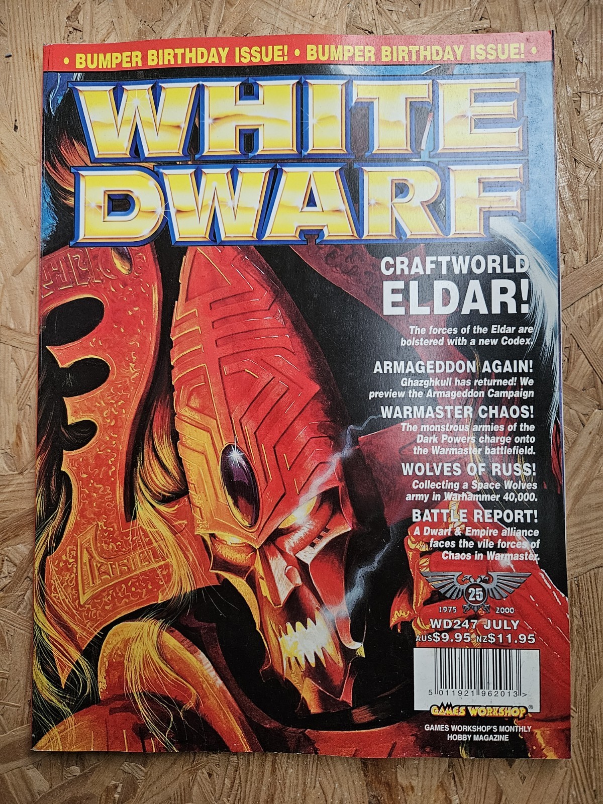 Warhammer Australian White Dwarf 247 Craftworld Eldar 1999