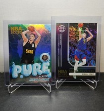 NIKOLA JOKIC 2024-25 NBA Hoops 🏀 PURE PLAYERS & FREQUENT FLYERS HOLO FOIL Lot 2