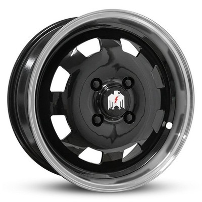 Klassik Rader MOON Wheel 17x7 (40, 4x130, 80.9) Black Single Rim