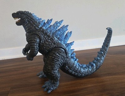 Vintage Hermanos Dinos Godzilla Figure 14.5  Mexican Vinyl Bootleg Kaiju Toy