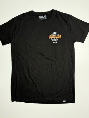 Inside, T-Shirt, Herren/Jungs, Größe M, Schwarz, Print, Logo, Neu 