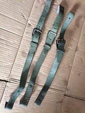 Lotto di 3 Sottogola Per Elmetto M33 Italiano. Casque Helm Helmet 