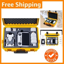 Lightweight Waterproof Hard Case for DJI Mini Series - Fits 7 Batteries & More