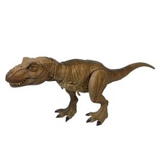 Mattel Jurassic World Thrash 'N Devour Tyrannosaurus Rex TESTED WORKING