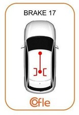 COFLE Handbremsseil Seilzug Feststellbremse für ALFA ROMEO 75 (162B) GTV (116)