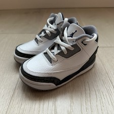 Nike Air Jordan Retro 3 White Midnight Navy DM0968-140 TD Toddlers TD Size 7C
