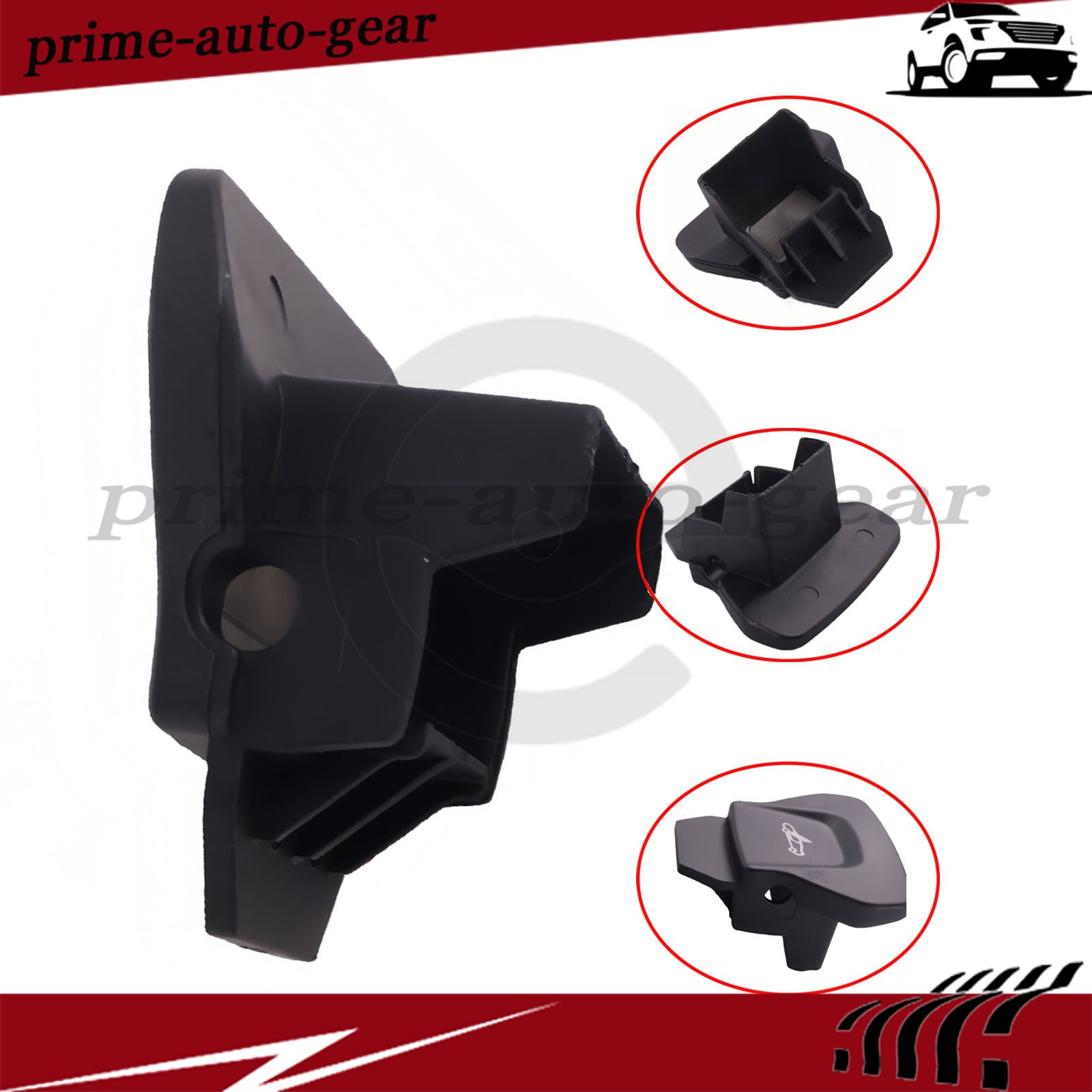 New 13M0434CP Black Right Side Door Control Switch Button for McLaren 570S 600LT