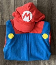 Super Nintendo World Mario Full Zip Hoodie Adult Size XS Universal Studios