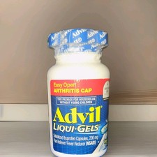 Advil Liqui-Gels Fever  Pain Treatment - 160 CT. 12/25.  200g Ez Open Cap
