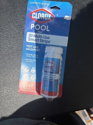 Clorox Pool & Spa 30 Multi-Use Smart  STRIPS - Test Anytime, Anywhere Solutions 