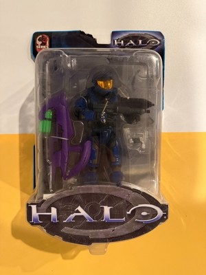 Joyride Studios Halo Series 3 Blue Master Chief with Assault Rifle and Fuel Rod