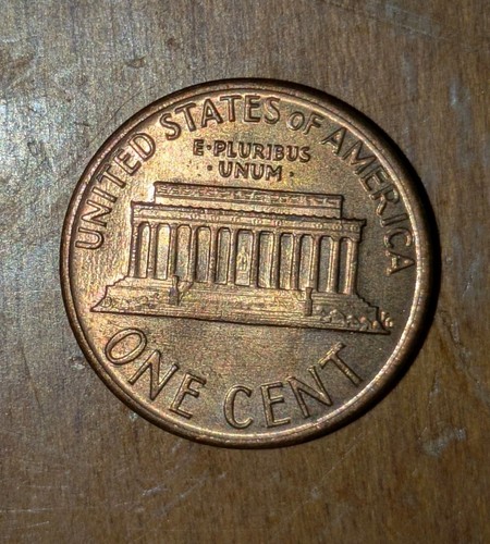 1988 1c Memorial Cent Strong Thickness Lincoln's Profile Eyelid Spread - Picture 15 of 17
