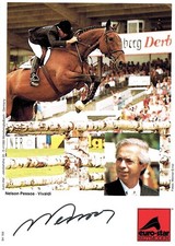 NELSON PESSOA/Reitsport - Original handsigniertes Autogramm auf Karte (3662)