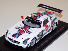1/43 Spark Mercedes SLS AMG GT3 martini Winner 2014 12 H of Zandvoort SP054