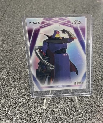 2026 Topps Disney Neon Zurg Purple Chrome /199 Toy Story Pixar E983